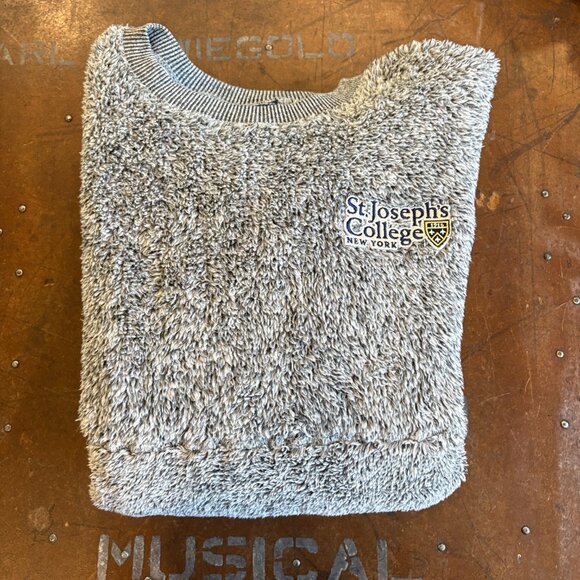 St. Joseph's College New York Spirit Jersey Gray Fleece Pullover Sweater Men's L - Picture 10 of 10
